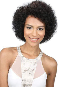 Bobbi Boss 100% Human Hair Full Wigs Bobbi Boss 100% Human Hair Wig - MH1234 AFRO - Clearance