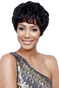 Bobbi Boss 100% Human Hair Full Wigs Bobbi Boss 100% Human Hair Wig - MH1245 WYNN