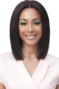 Bobbi Boss 100% Human Hair Lace Wigs Bobbi Boss 100% Brazilian Virgin Remy Bundle Hair Full Lace Wig - BNGLWST16 STRAIGHT 16"
