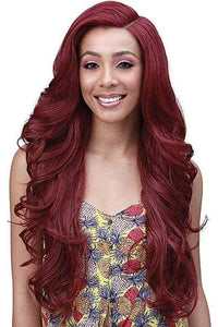 Bobbi Boss Ear-To-Ear Lace Wigs Bobbi Boss Premium Synthetic Unique Part Lace Front Wig - MLF372 ELLYN