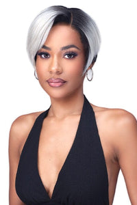 Bobbi Boss Frontal Lace Wigs Bobbi Boss Glueless Synthetic 13x4 HD Lace Wig - MLF446 LEXIE