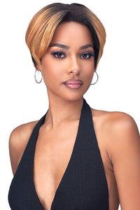 Bobbi Boss Frontal Lace Wigs Bobbi Boss Glueless Synthetic 13x4 HD Lace Wig - MLF446 LEXIE