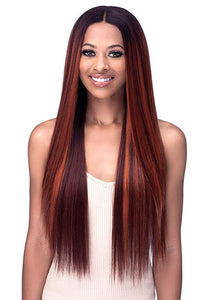 Bobbi Boss Frontal Lace Wigs Bobbi Boss Synthetic Glueless 13x7 Deep Lace Wig - MLF608 SUNNY