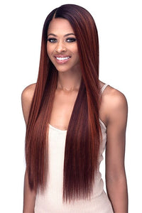 Bobbi Boss Frontal Lace Wigs Bobbi Boss Synthetic Glueless 13x7 Deep Lace Wig - MLF608 SUNNY