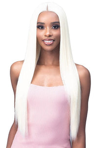 Bobbi Boss Human Hair Blend Lace Wigs Bobbi Boss Designer Mix Human Hair Blend 13X4 HD Lace Wig - MOGL200 ITZEL