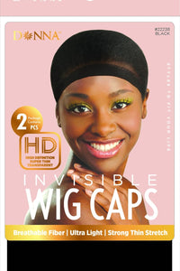 Donna HD Invisible Wig Caps 2pcs - (C) - SoGoodBB.com