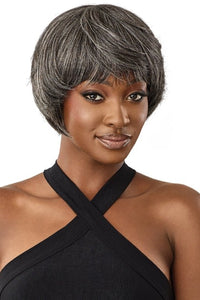Outre 100% Human Hair Fab & Fly Gray Glamour Wig - Muriel - SoGoodBB.com