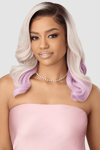 Outre Airtied Human Hair Blend Glueless 13X4 HD Lace Front Wig - HHB SOFT CURLS 18" - SoGoodBB.com