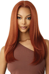 Outre Human Hair Blend 5x5 Lace Closure Wig - HHB NATURAL YAKI 22" - SoGoodBB.com