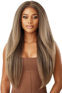 Outre Melted Hairline Kinkysoft Edges Synthetic HD Lace Frontal Wig - KINKYSOFT 1 - SoGoodBB.com