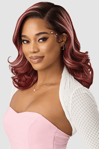 Outre Perfect Hairline Swoop Series Synthetic Lace Part Wig - Y - PART 201 - SoGoodBB.com