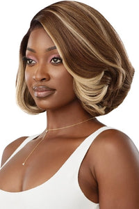 Outre Synthetic Sleeklay Part HD Lace Front Wig - DANIKA - SoGoodBB.com