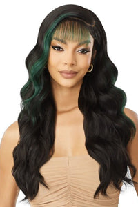 Outre Synthetic Sleeklay Part HD Lace Front Wig - NAILANI - SoGoodBB.com