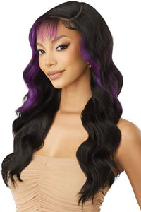 Outre Synthetic Sleeklay Part HD Lace Front Wig - NAILANI - SoGoodBB.com