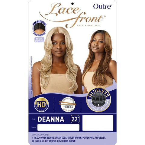 Outre Synthetic Swiss HD Lace Front Wig - DEANNA - SoGoodBB.com