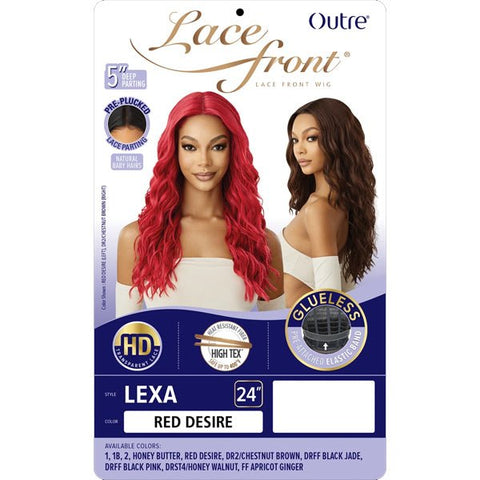 Outre Synthetic Swiss HD Lace Front Wig - LEXA - SoGoodBB.com