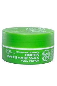 REDONE - Maximum control Green Matte Hair Wax Full Force - 5oz/150ml - (C) - SoGoodBB.com