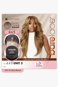 Sensationnel Bare Lace Synthetic Extra Transparent Luxe Glueless Lace Front Wig - 6x5 UNIT 3 - SoGoodBB.com