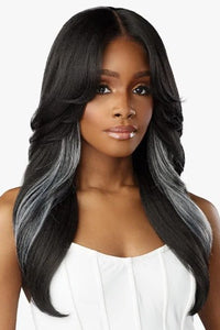 Sensationnel Barelace Synthetic Luxe Glueless Lace Front Wig - Y-PART HAZE - SoGoodBB.com