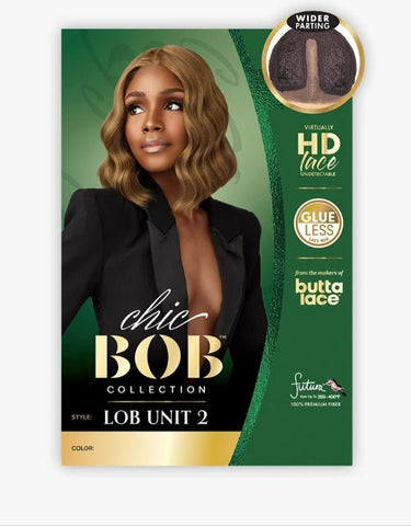 Sensationnel Butta Chic Bob 5" Deep Glueless HD Lace Front Wig - LOB UNIT 2 - SoGoodBB.com