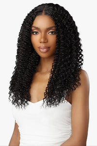 Sensationnel Butta Lace Human Hair Blend Lace Front Wig - KINKY WATER WAVE 18″ - SoGoodBB.com