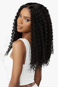 Sensationnel Butta Lace Human Hair Blend Lace Front Wig - KINKY WATER WAVE 18″ - SoGoodBB.com