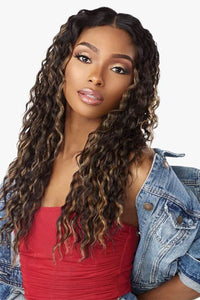 Sensationnel Curls Kinks V - Part Wig HD Lace Part Wig - V - UNIT 7 - SoGoodBB.com