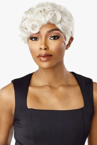 Sensationnel Empire Salt & Pepper 100% Human Hair Celebrity Series Wig - FLORA - SoGoodBB.com