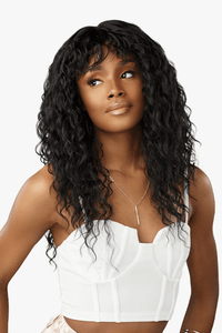 Sensationnel Glamzy Synthetic Hair Glueless HD Lace Parting Wig - Misty - SoGoodBB.com