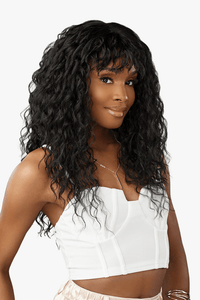 Sensationnel Glamzy Synthetic Hair Glueless HD Lace Parting Wig - Misty - SoGoodBB.com