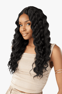 Sensationnel Glamzy Synthetic Hair Glueless HD Lace Parting Wig - SERAPHINA - SoGoodBB.com