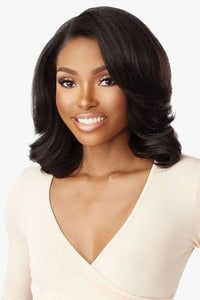 Sensationnel Kinky Edges Kinks & Co 13x6 HD Lace Front Wig - 13x6 KINKY BLOW OUT 12" - SoGoodBB.com