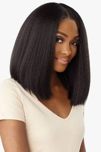 Sensationnel Kinky Edges Kinks & Co 13x6 HD Lace Front Wig - 13x6 KINKY BOB 14" - SoGoodBB.com
