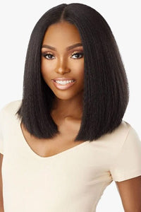 Sensationnel Kinky Edges Kinks & Co 13x6 HD Lace Front Wig - 13x6 KINKY BOB 14" - SoGoodBB.com