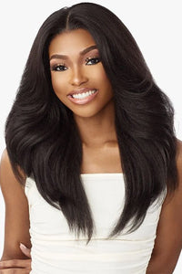 Sensationnel Kinky Edges Kinks & Co 13x6 HD Lace Front Wig - 13x6 KINKY LAYERED BLOW OUT 22 - SoGoodBB.com