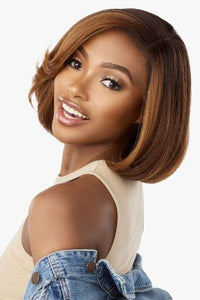 Sensationnel Kinky Edges Kinks & Co Y - Part Lace Wig - KINKY CHIC BOB 12 - SoGoodBB.com