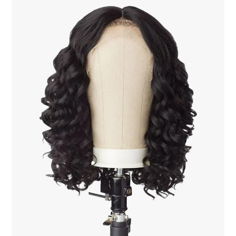Sensationnel Kinky Edges Kinks & Co Y - Part Lace Wig - KINKY SPIRAL CURL 14 - SoGoodBB.com
