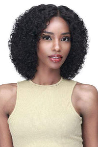 Bobbi Boss 100% Human Hair 5 Deep Part Lace Wig - MHLF502 JHERI CURL 12 - SoGoodBB.com