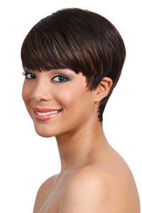 Bobbi Boss 100% Human Hair Full Wigs Bobbi Boss Premium 100 % Human Hair Wig - MH1212 CUTIE - Unbeatable