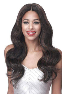 Bobbi Boss 100% Human Hair Lace Wigs Bobbi Boss 100% Human Hair Lace Front Wig - MHLF490 NATURAL WAVE 16"