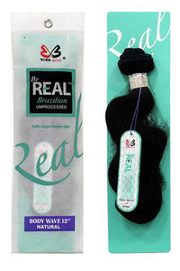 Bobbi Boss BeReal 100% BRAZILIAN VIRGIN HUMAN HAIR - Body Wave 10" - 22" - SoGoodBB.com