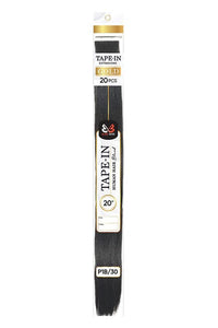 Bobbi Boss Clip on Extension Bobbi Boss Human Hair Blend Extensions - Tape-In Silky Straight 20"-28"