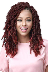 Bobbi Boss Crochet Braid Bobbi Boss Butterfly Locs Pre-Loop Crochet Braid - NU LOCS DISTRESSED STYLE 12"