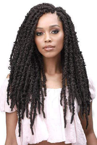 Bobbi Boss Crochet Braid Bobbi Boss Pre-Loop Crochet Braid - 3X CALIF. BUTTERFLY LOCS 18"