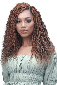 Bobbi Boss Crochet Braid Bobbi Boss Synthetic Crochet Braid - NU LOCS FRENCH DEEP BOHO 14" 2X