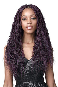 Bobbi Boss Crochet Braid Bobbi Boss Synthetic Crochet Braid - NU LOCS FRENCH DEEP BOHO STYLE 20" 2X