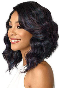 Bobbi Boss Ear-To-Ear Lace Wigs Bobbi Boss Synthetic Swiss J Part Lace Front Wig - MLF181 DENNA