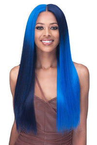 Bobbi Boss Frontal Lace Wigs Bobbi Boss Glueless Synthetic HD Lace Front Wig - MLF660 YUMI