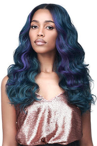Bobbi Boss Frontal Lace Wigs Bobbi Boss Synthetic Hair 13x2 Updo Revolution Lace Front Wig - MLF418 ELEANOR