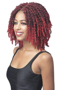Bobbi Boss Frontal Lace Wigs Bobbi Boss Synthetic Hair Lace Front Wig - MLF613 CALIF. BUTTERFLY LOCS 12